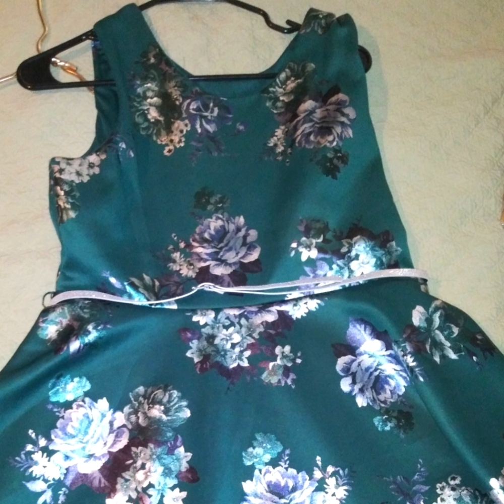 Girls Plus Floral dress
